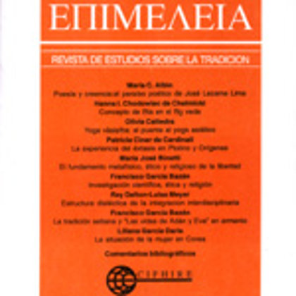 "EPIMELEIA, Estudios sobre la Tradición" - L.A. Vittor (1994)
