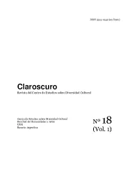 Claroscuro N°18 (2019) Dossier: Aproximaciones al Irán contemporáneo. AA.VV.