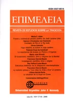 "EPIMELEIA, Estudios sobre la Tradición" - L.A. Vittor (1994)