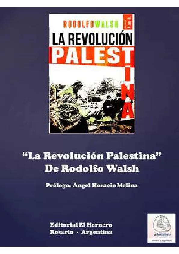 Prólogo a "La Revolución Palestina" - A. Molina (2011)